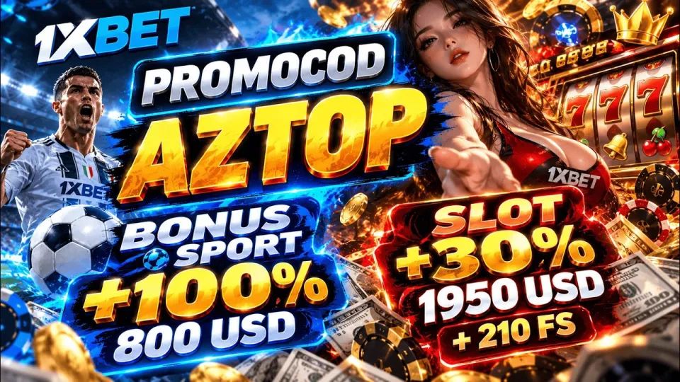 1xbet Working Promo Code AZTOP for New Players